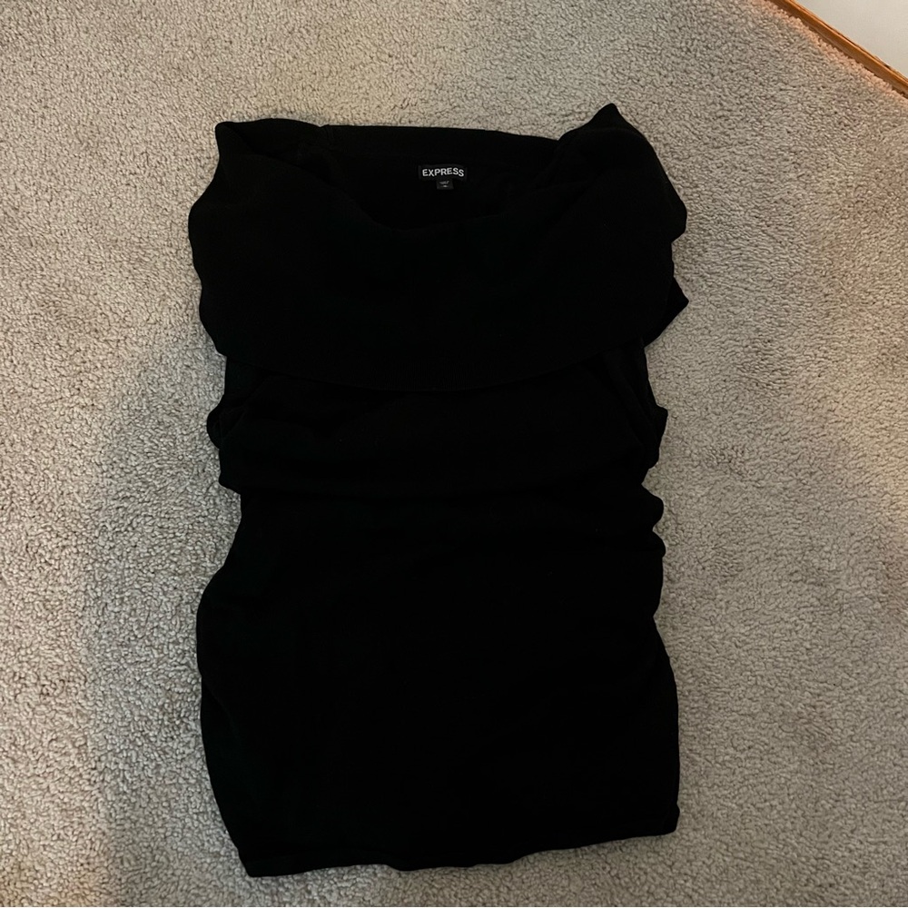 Express Women's Black Tank Top
